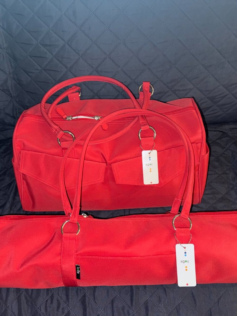 agoy Yoga Matching City Bag + Day Bag